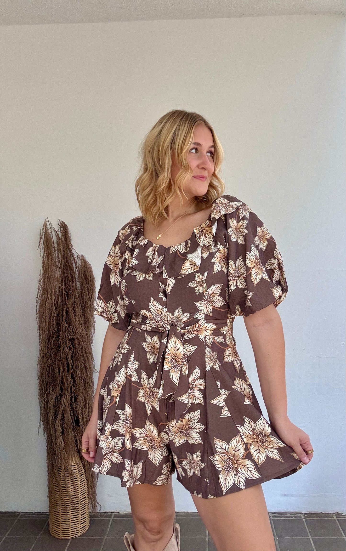Layla Floral Romper