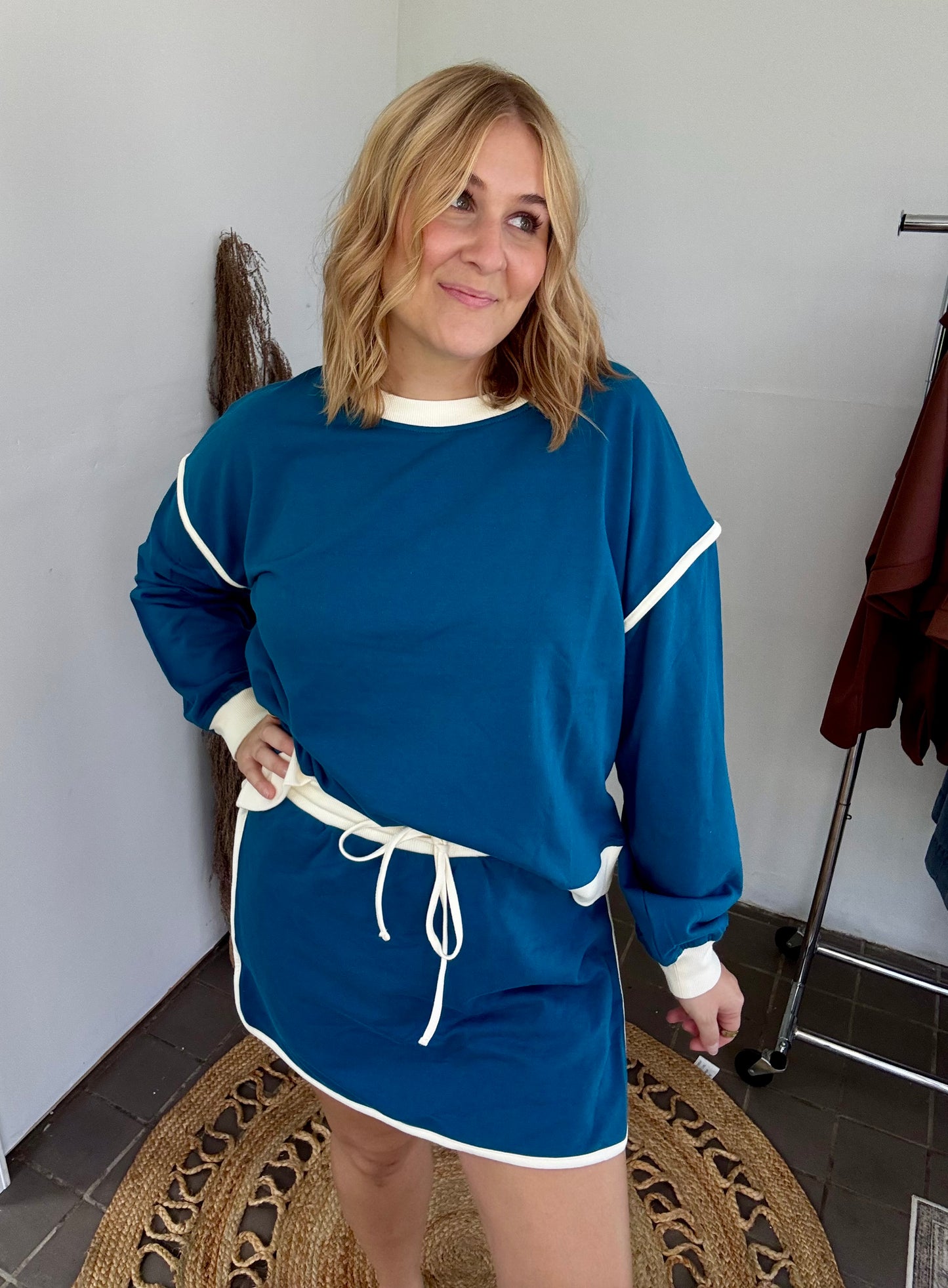 Kennedy Contrast Skort Set