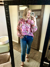 Maria Flowy Floral Top