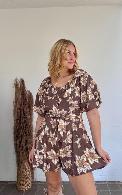Layla Floral Romper