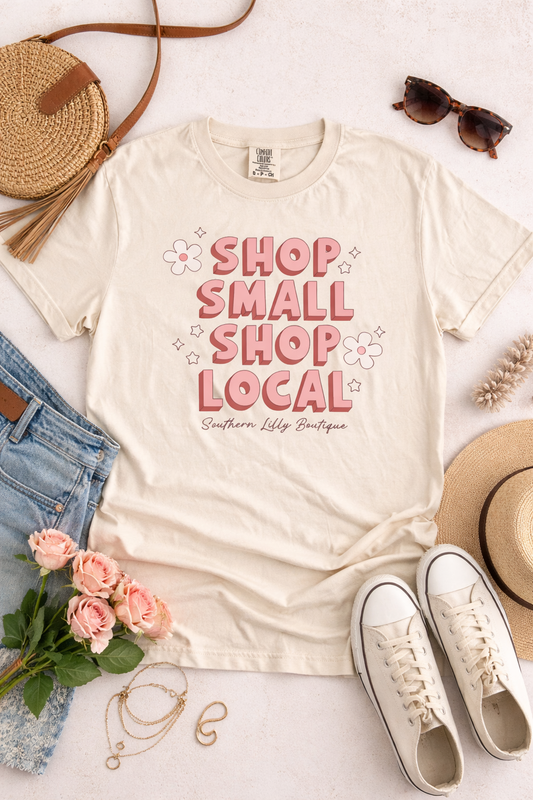 Shop Small, Shop Local Graphic Tee